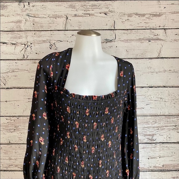 Free People Two Faces Print Mini Dress - Picture 4 of 6